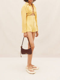 The Areia Shorts - Yellow
