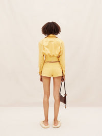 The Areia Shorts - Yellow