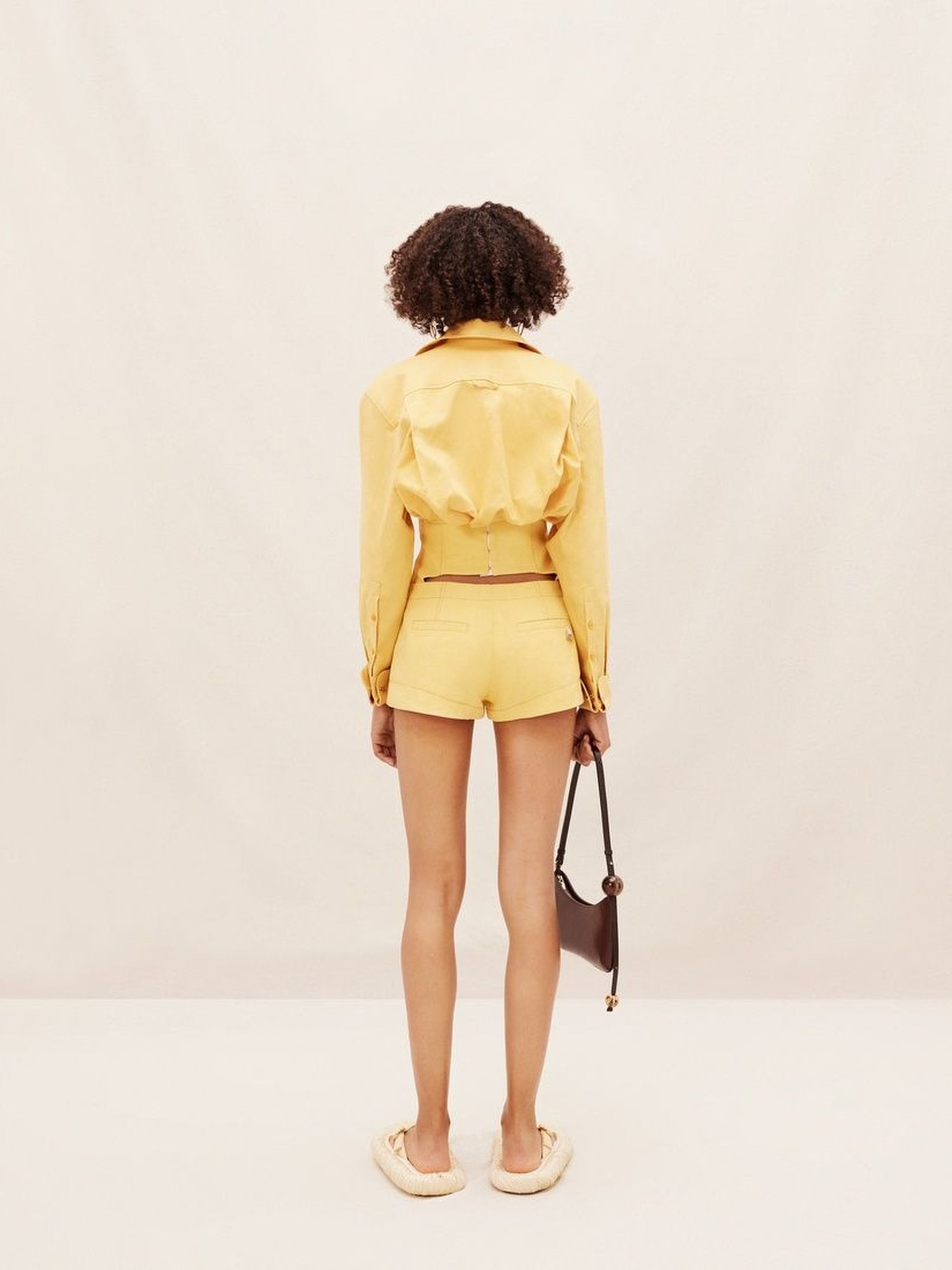 The Areia Shorts - Yellow