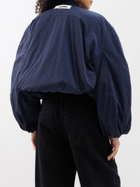 The Bahia Bomber Jacket - Dark Navy