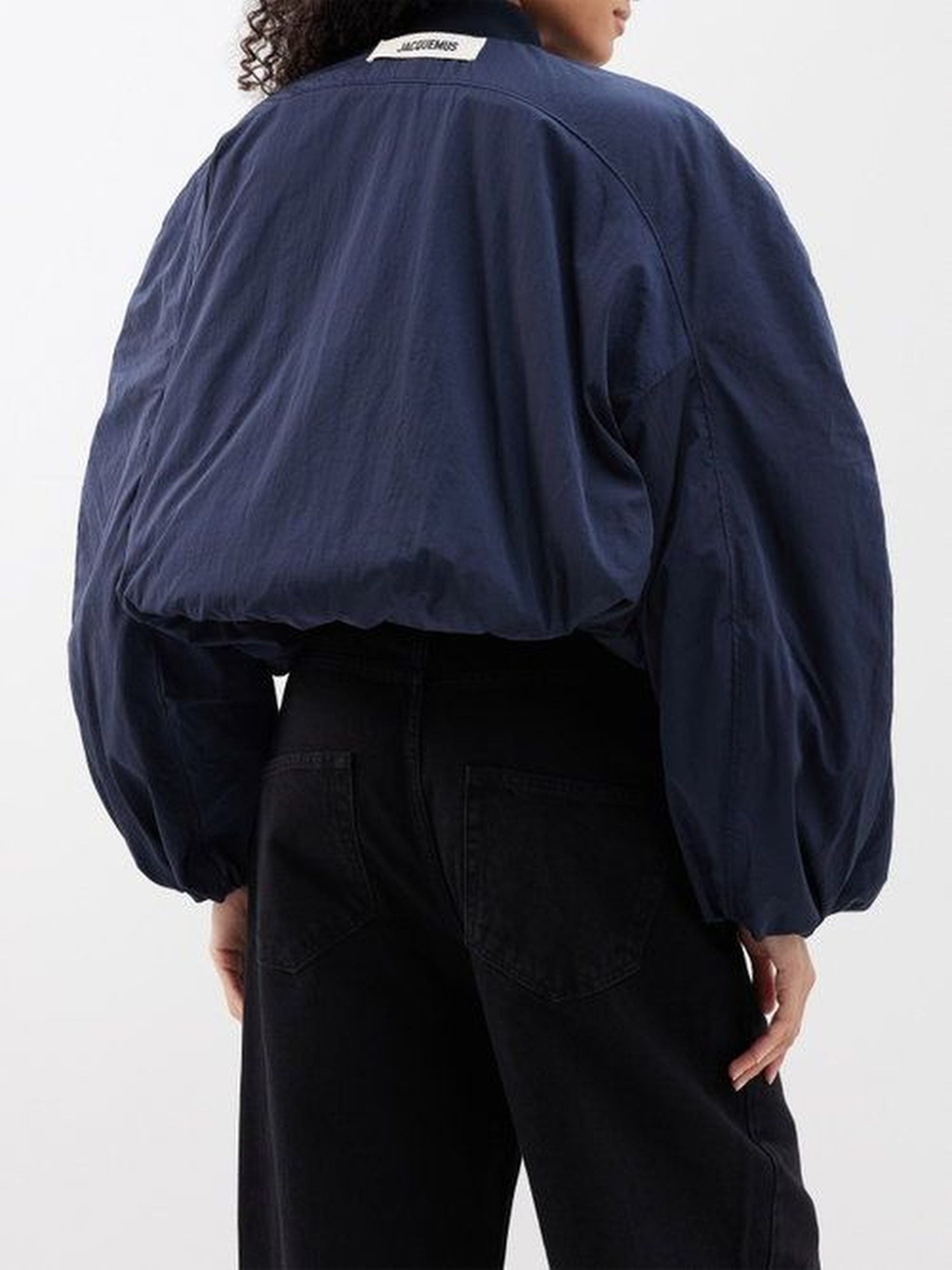 The Bahia Bomber Jacket - Dark Navy