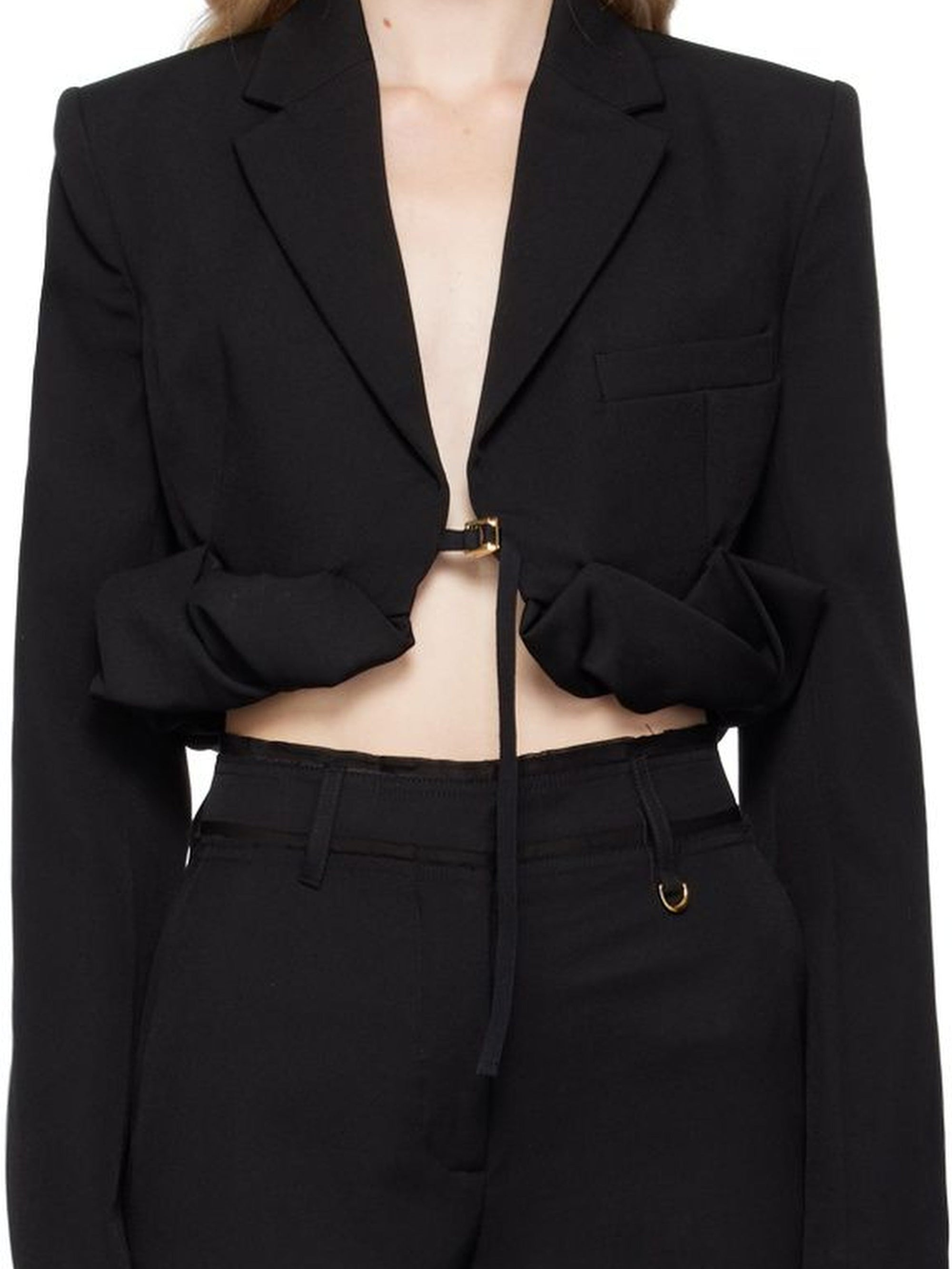 BLACK LA VESTE CROISSANT