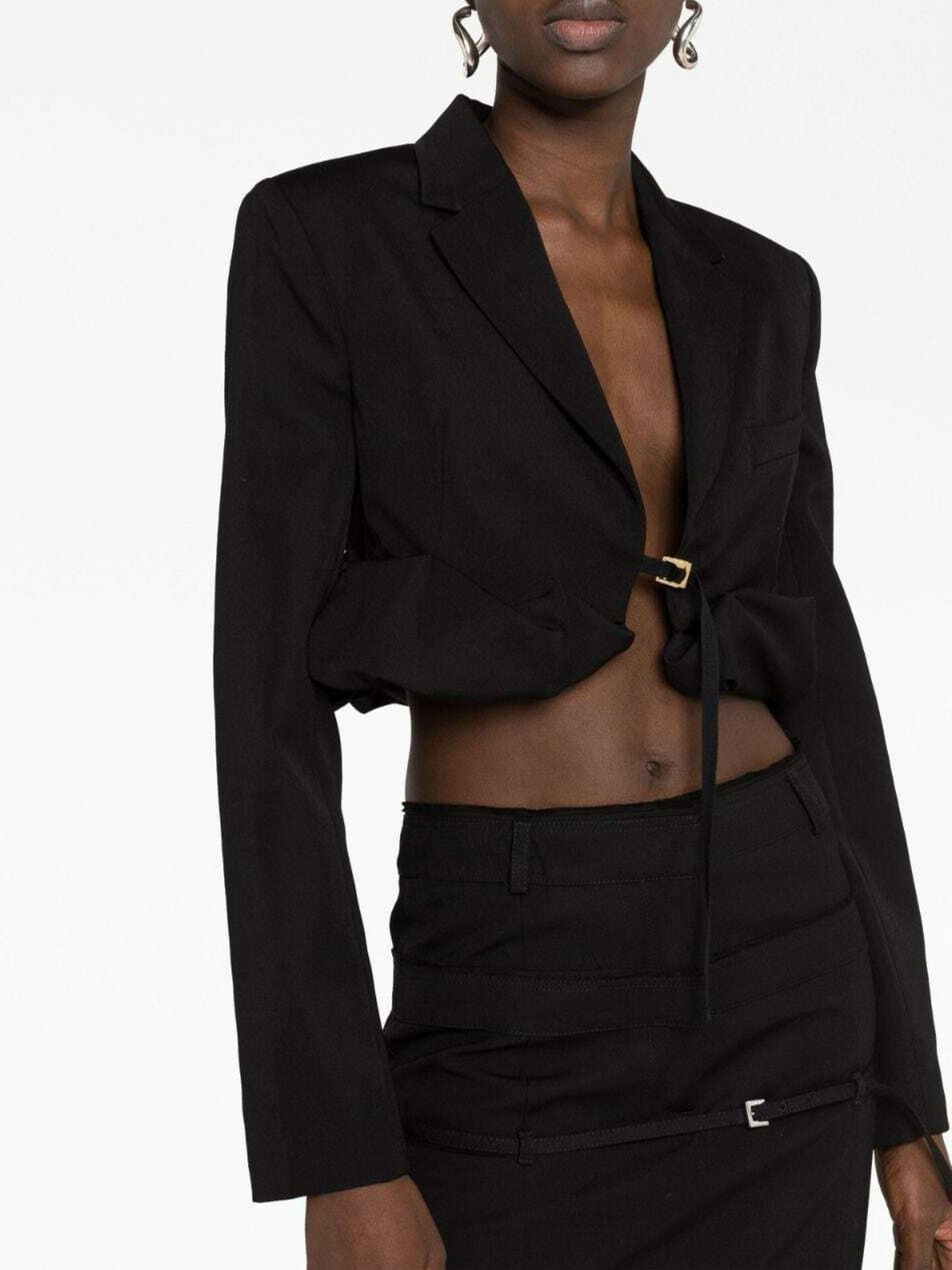 BLACK LA VESTE CROISSANT
