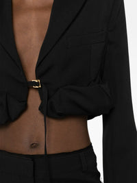 BLACK LA VESTE CROISSANT