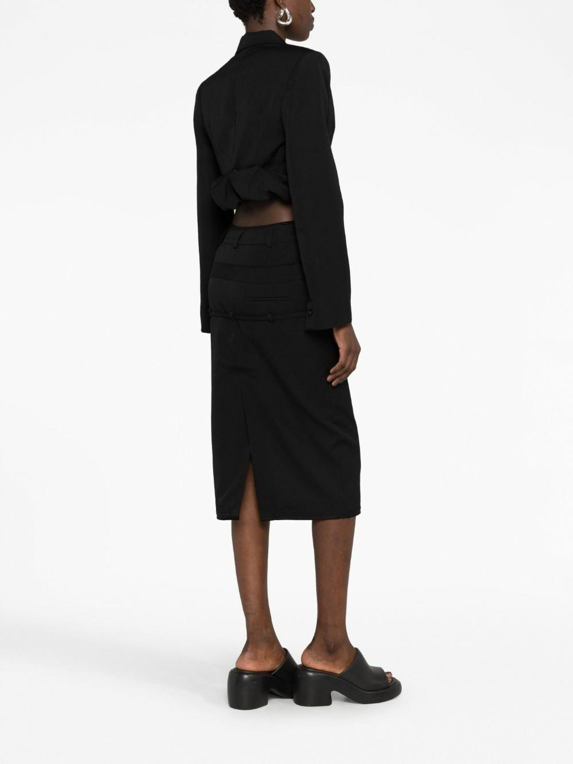 BLACK LA VESTE CROISSANT
