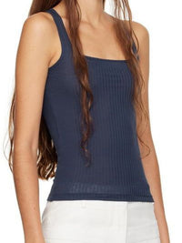 The Caraco Tank Top - Dark Navy