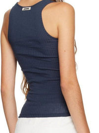 The Caraco Tank Top - Dark Navy