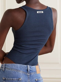The Caraco Bodysuit - Dark Navy