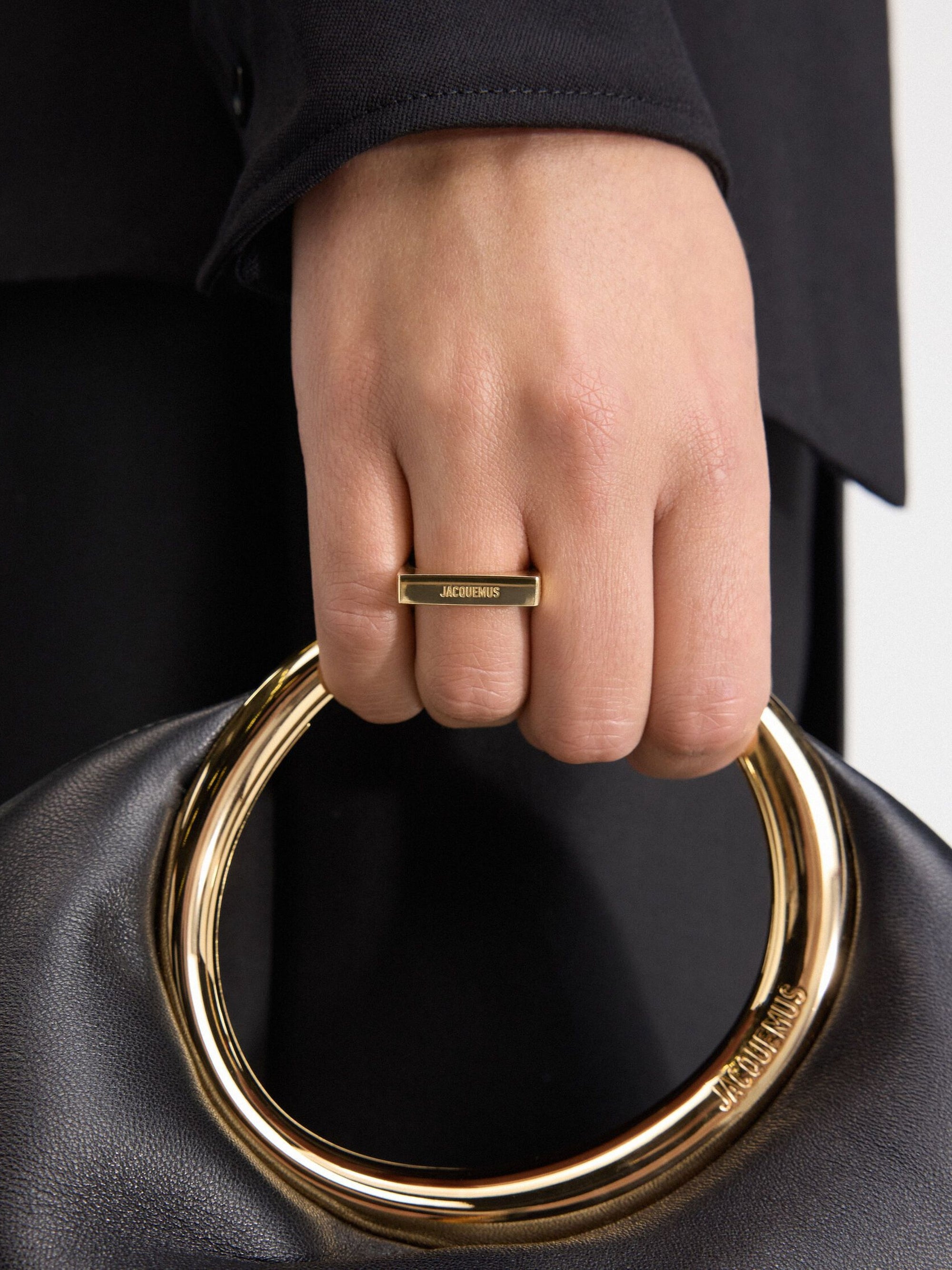 The Square Ring - Light Gold