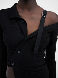 The Colin Knit Top - Black
