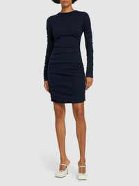 Robe Maille Nodo en laine - Dark Navy