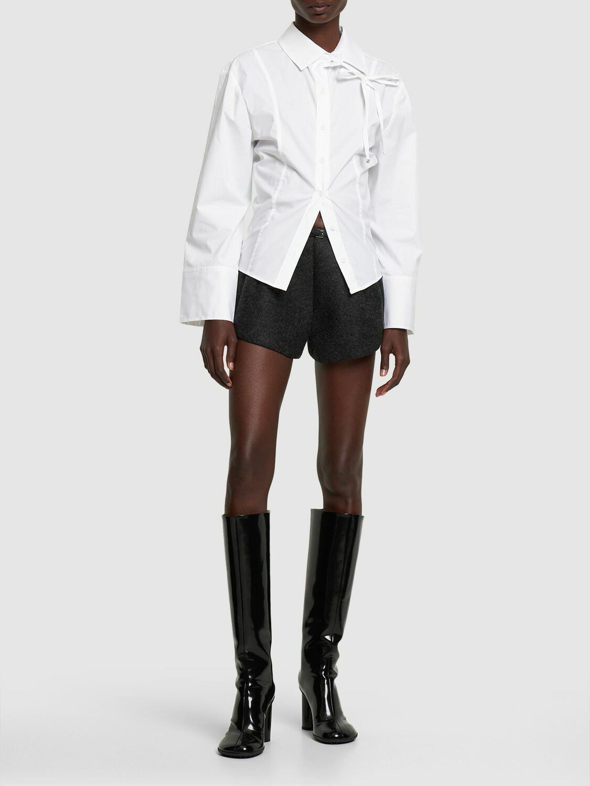 WHITE LA CHEMISE RUBAN