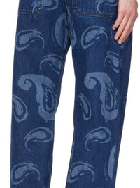 Pantalon De-Nimes Suno en denim - Blue Paisley