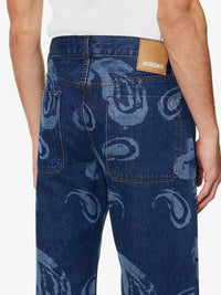 Pantalon De-Nimes Suno en denim - Blue Paisley