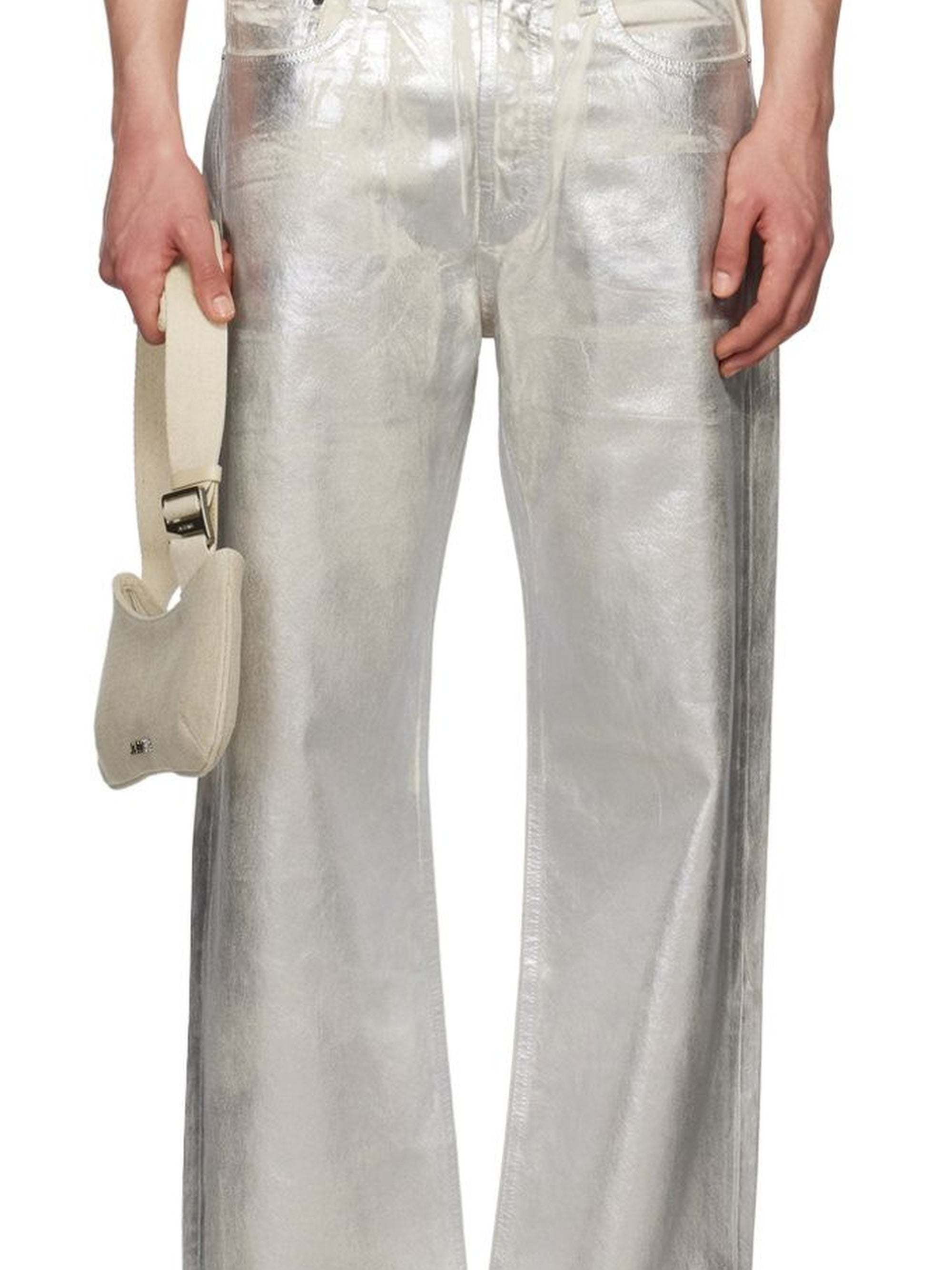 Pantalon De-Nimes Suno en denim - Silver