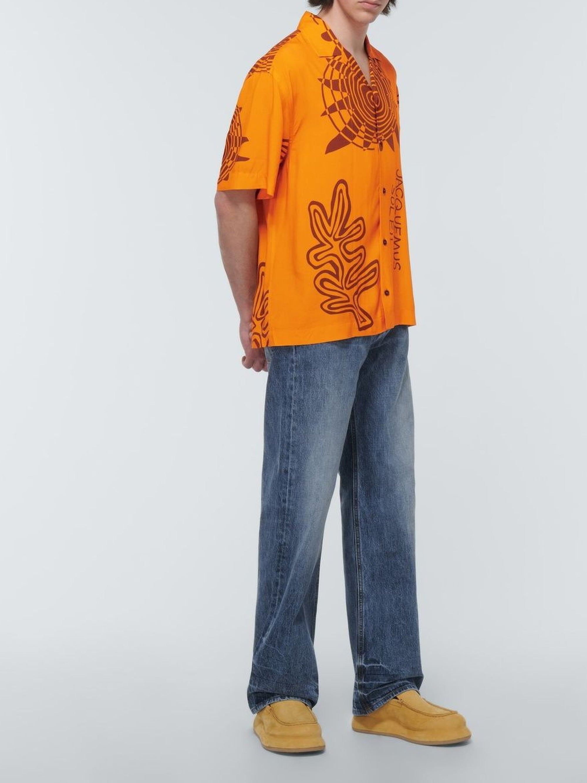 Pantalon De-Nimes Suno en denim - Blue & Tabac