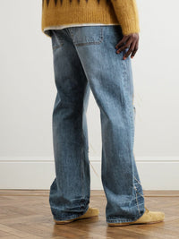 Pantalon De-Nimes Suno en denim - Destroyed Blue
