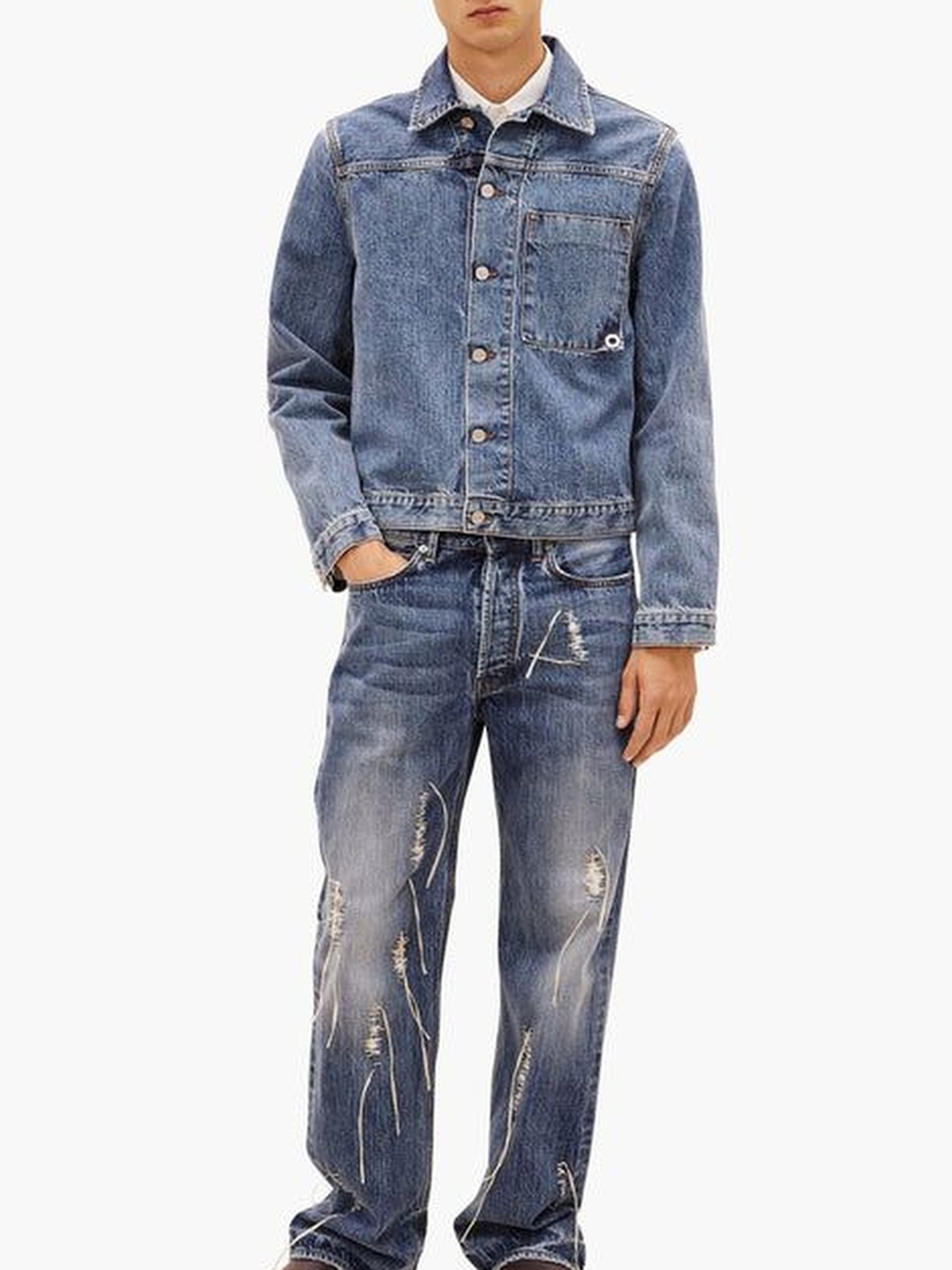 Veste De-Nimes Jao - Blue & Tabac