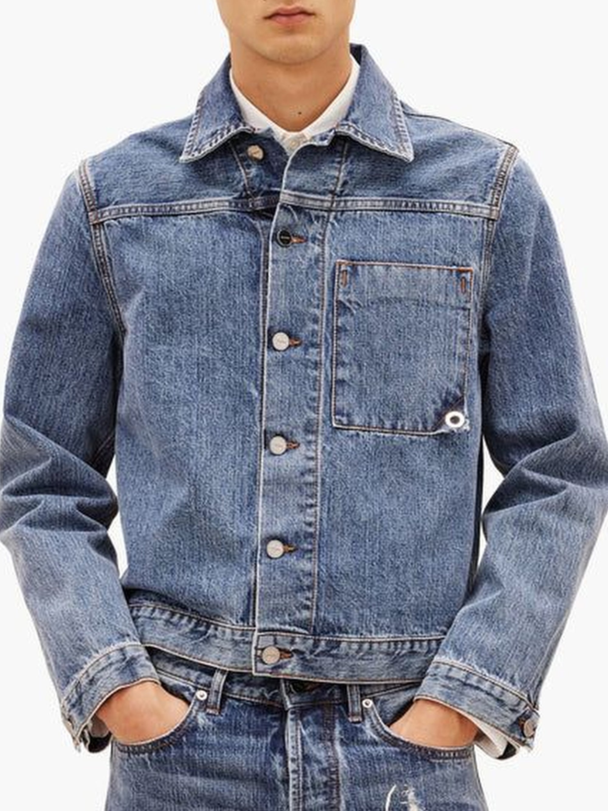 Veste De-Nimes Jao - Blue & Tabac