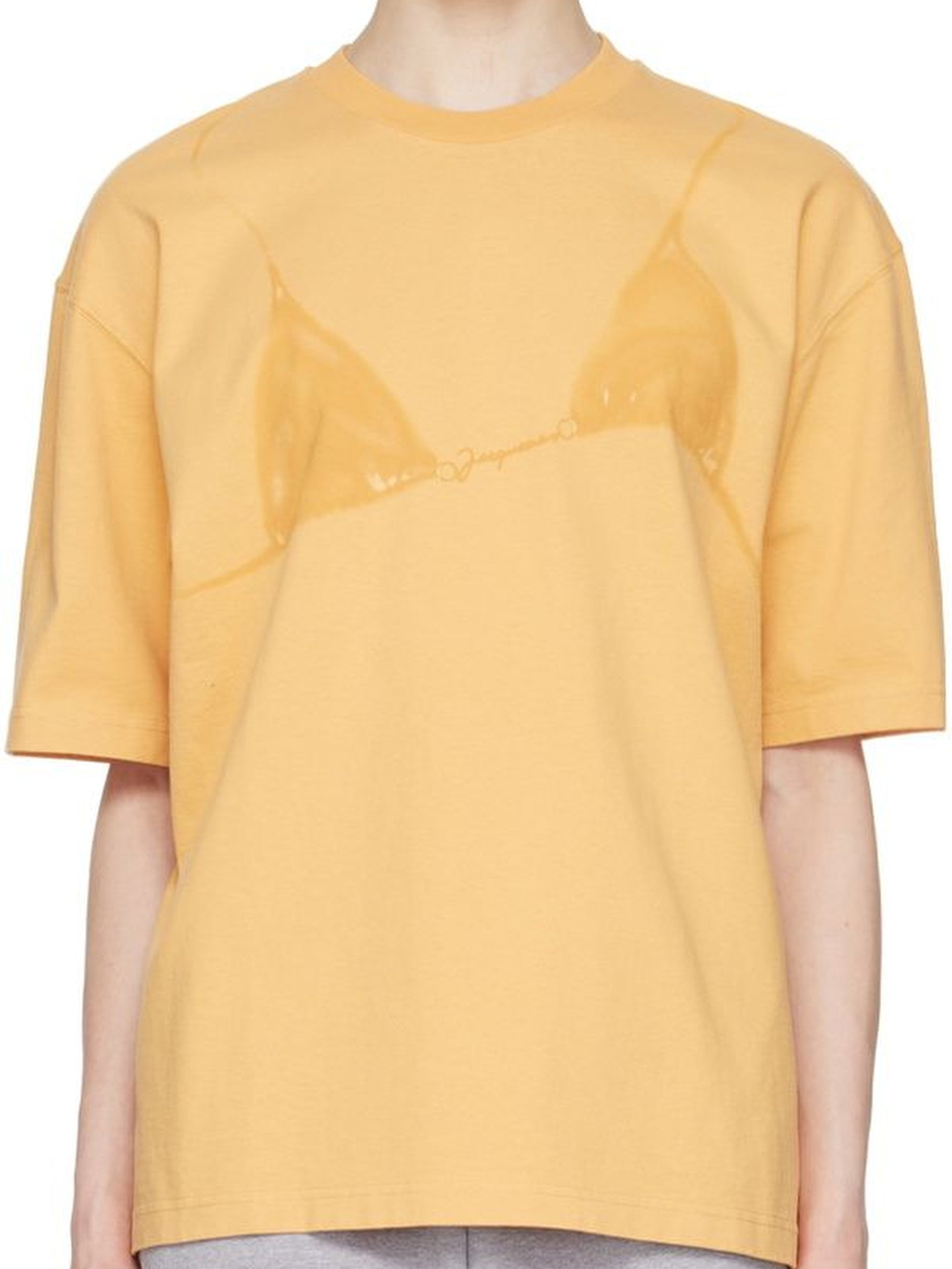The Bikini T-Shirt - Wet Effect Yellow