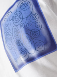 T-shirt Duelo manches courtes imprimé mosaÏque - Mosaique White