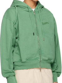 Sweatshirt Camargue zippé - Green