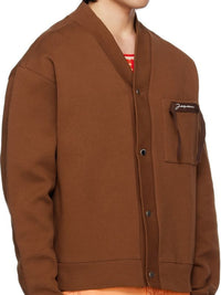 Cardigan à manches longues - Brown