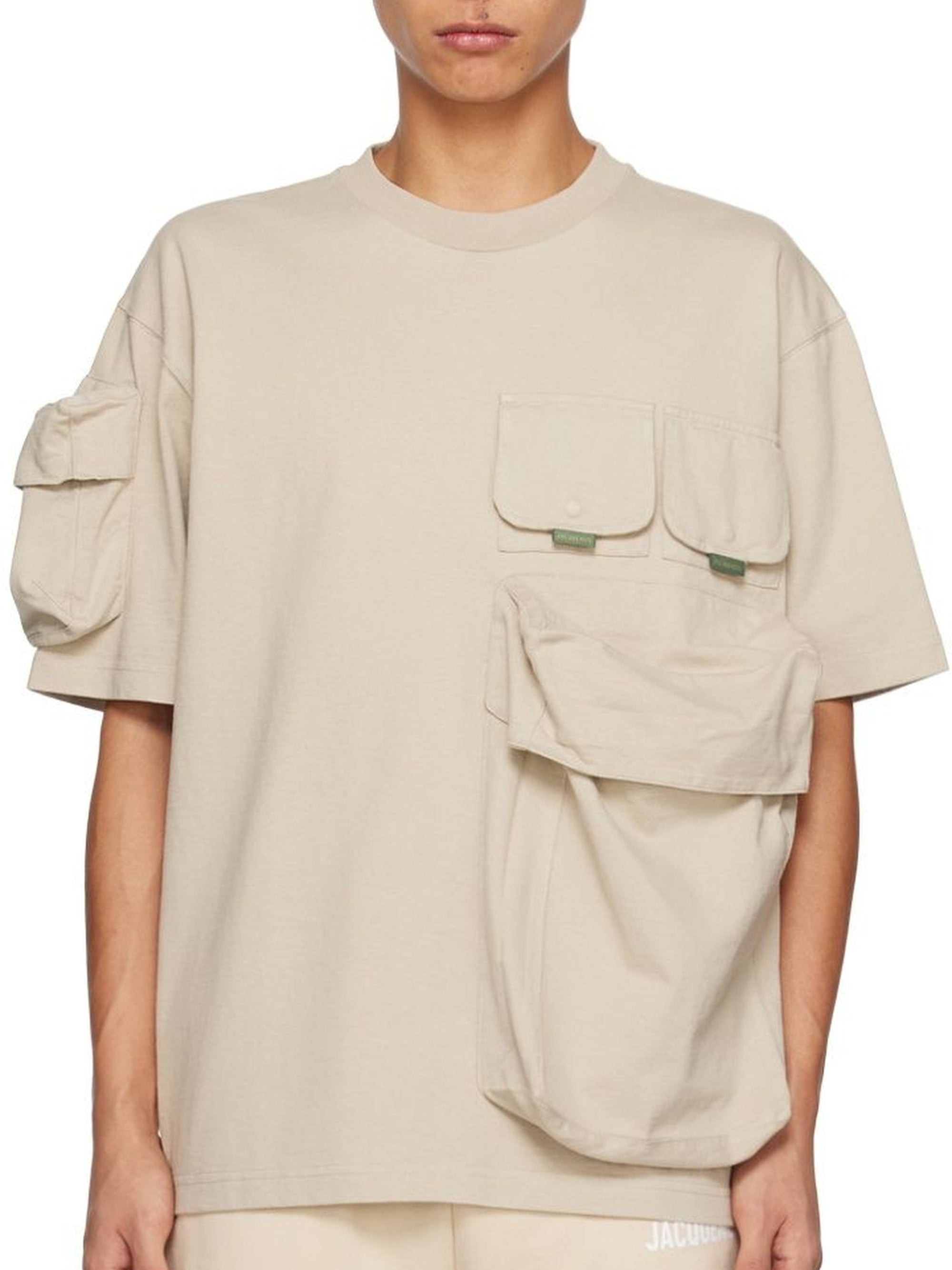 T-shirt Bolso à poches multiples - Khaki