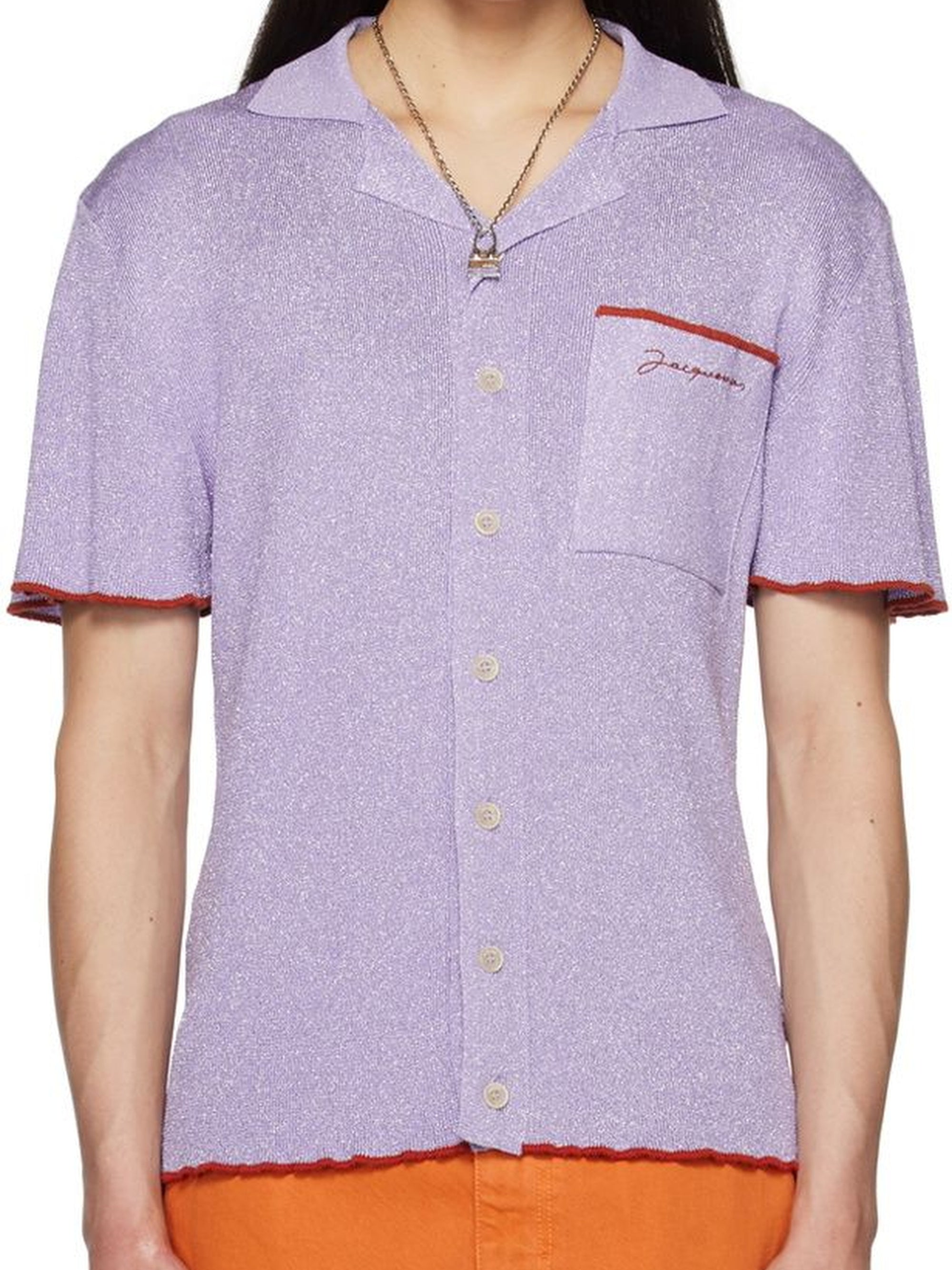 Chemise à manches courtes Prata - Purple