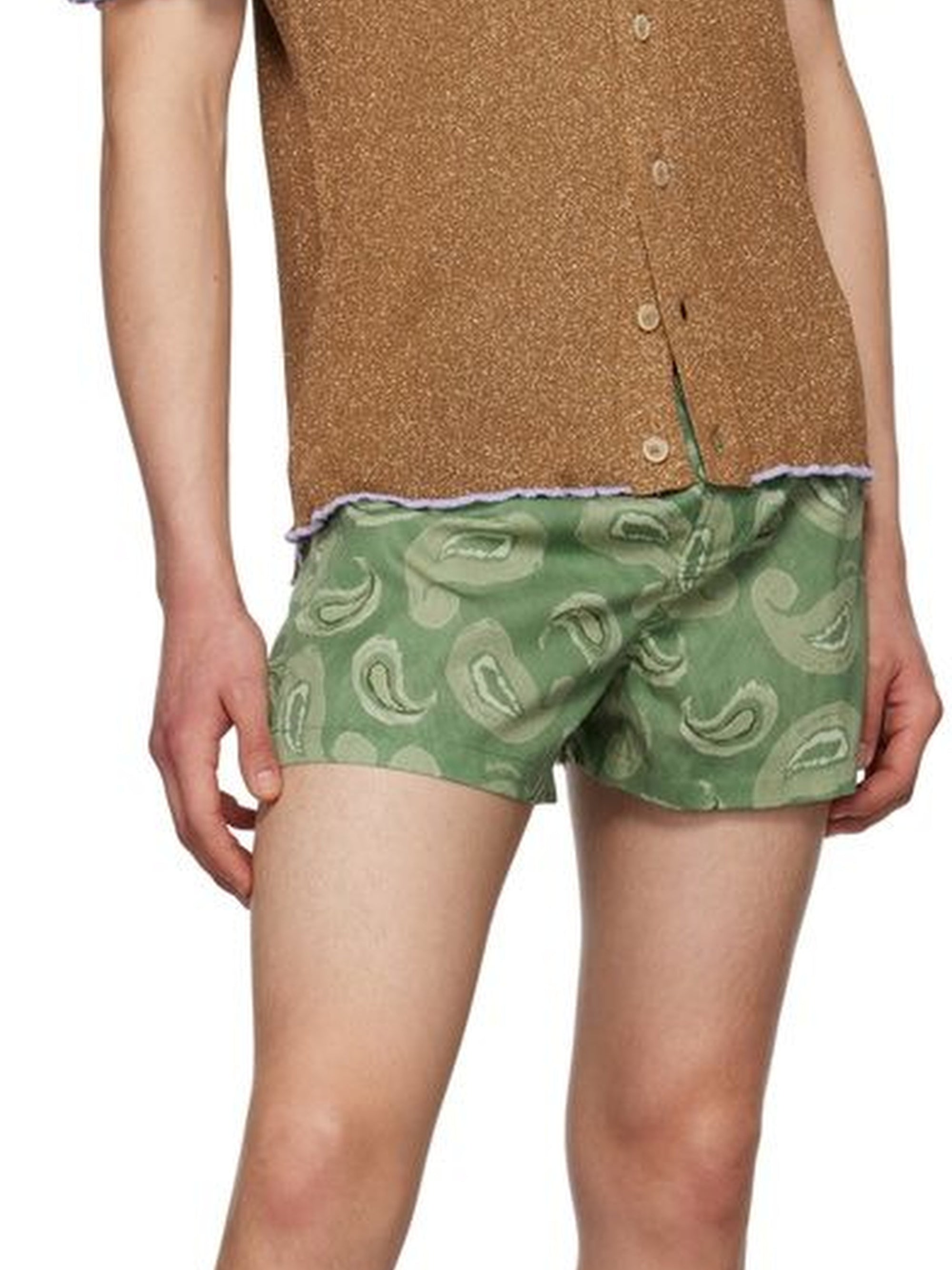 Chemise à manches courtes Prata - Brown