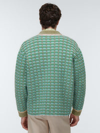 Cardigan Macio oversize - Multi Green