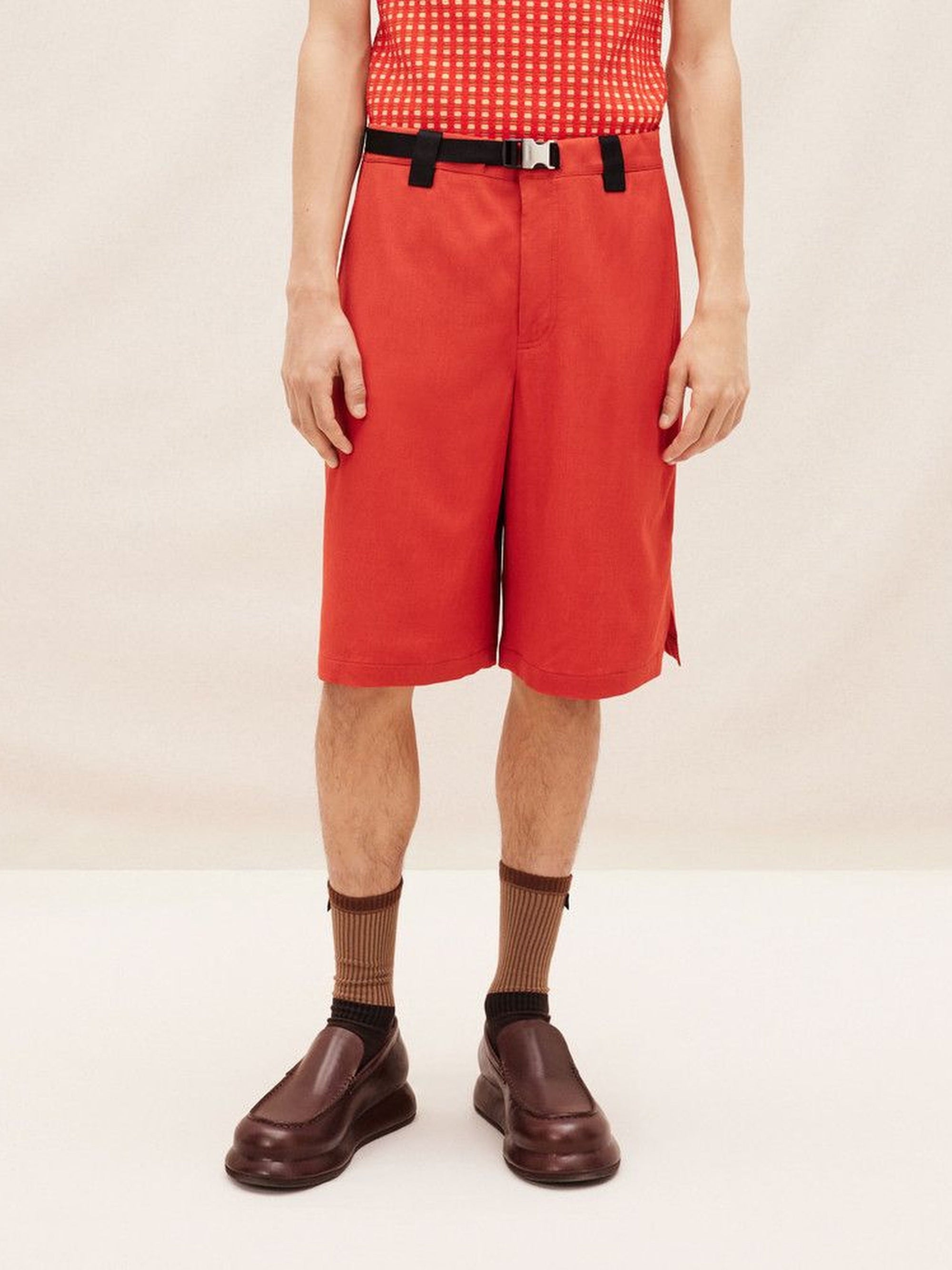 TERRACOTTA LE SHORT MEIO