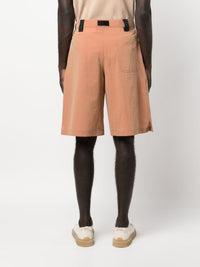 Short Meio en laine - Terracotta