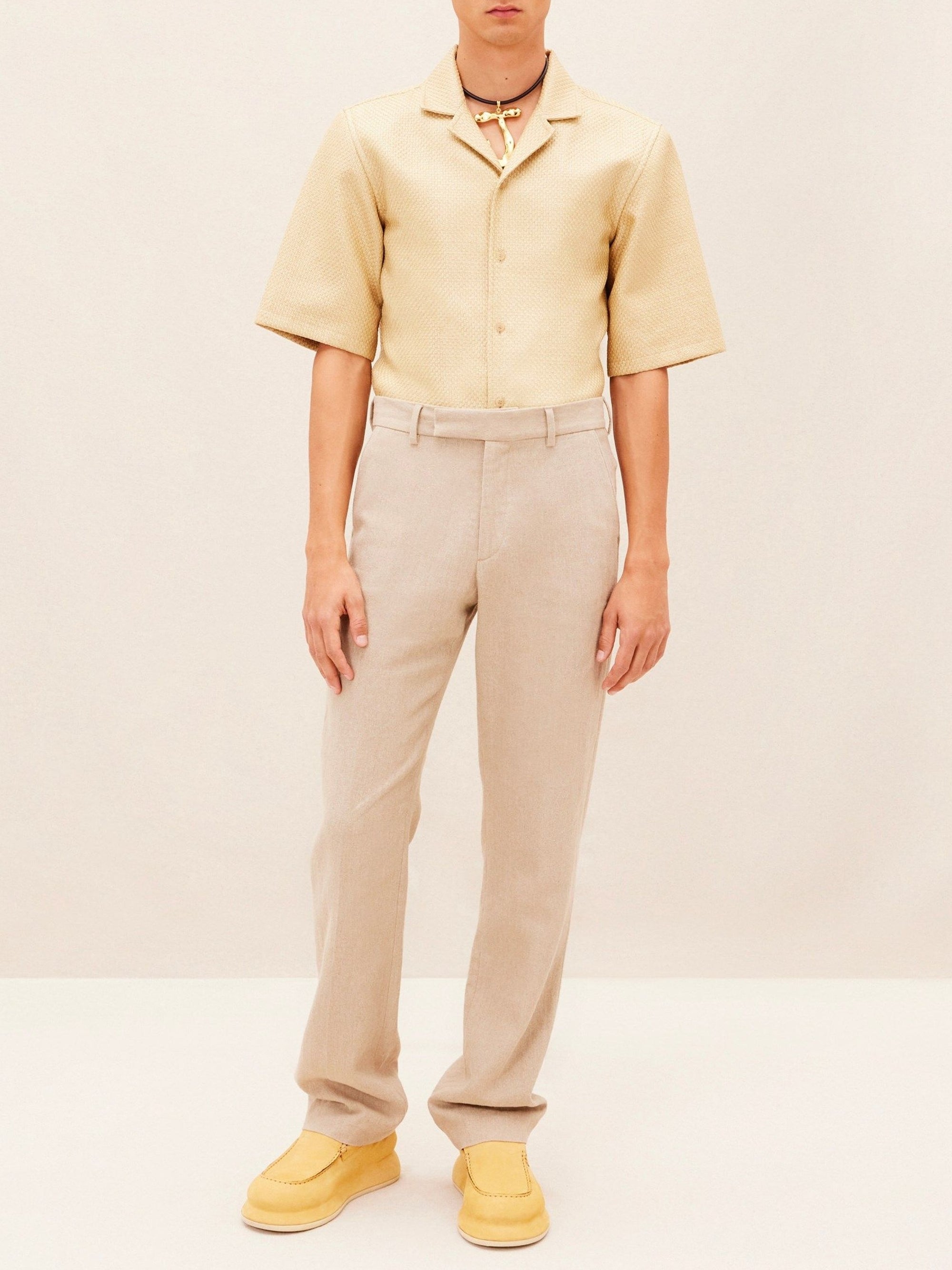 Pantalon Feijoa en lin - Beige