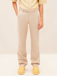 Pantalon Feijoa en lin - Beige