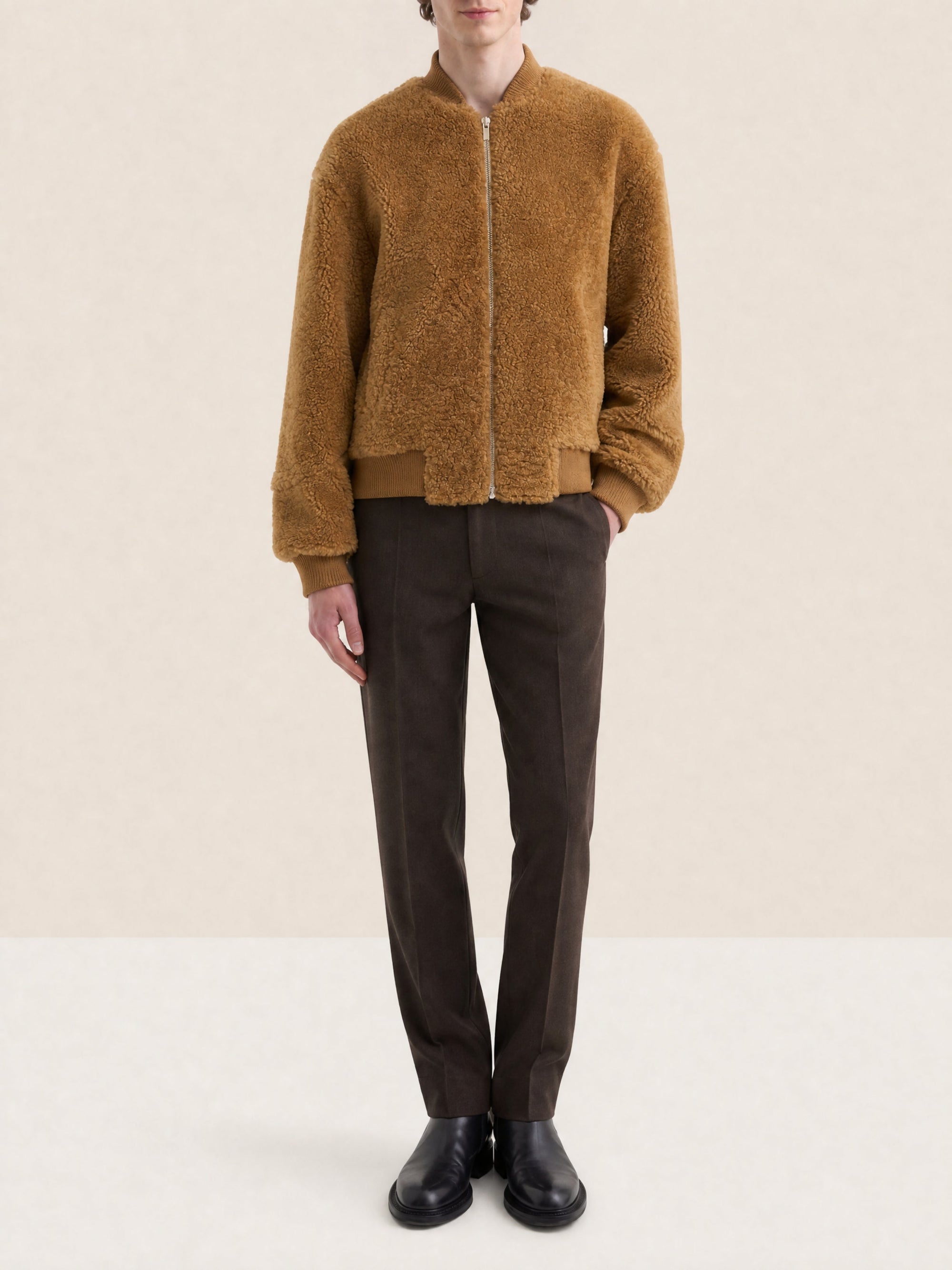 CAMEL LE BLOUSON PILOU