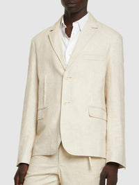 Veste Disgreghi en lin - Light Beige