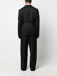 BLACK & BLACK DOTS EMBROI LA VESTE PICCINNI BRODEE