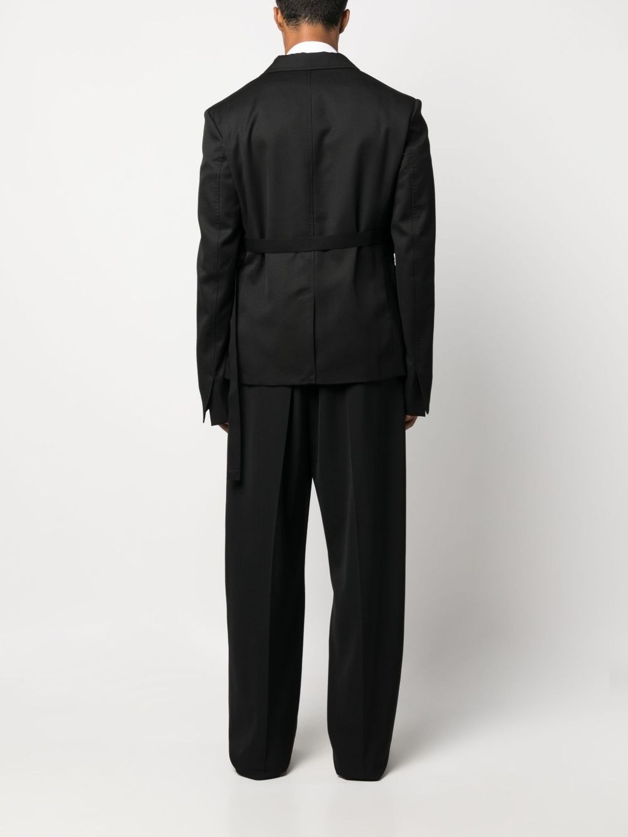 BLACK & BLACK DOTS EMBROI LA VESTE PICCINNI BRODEE