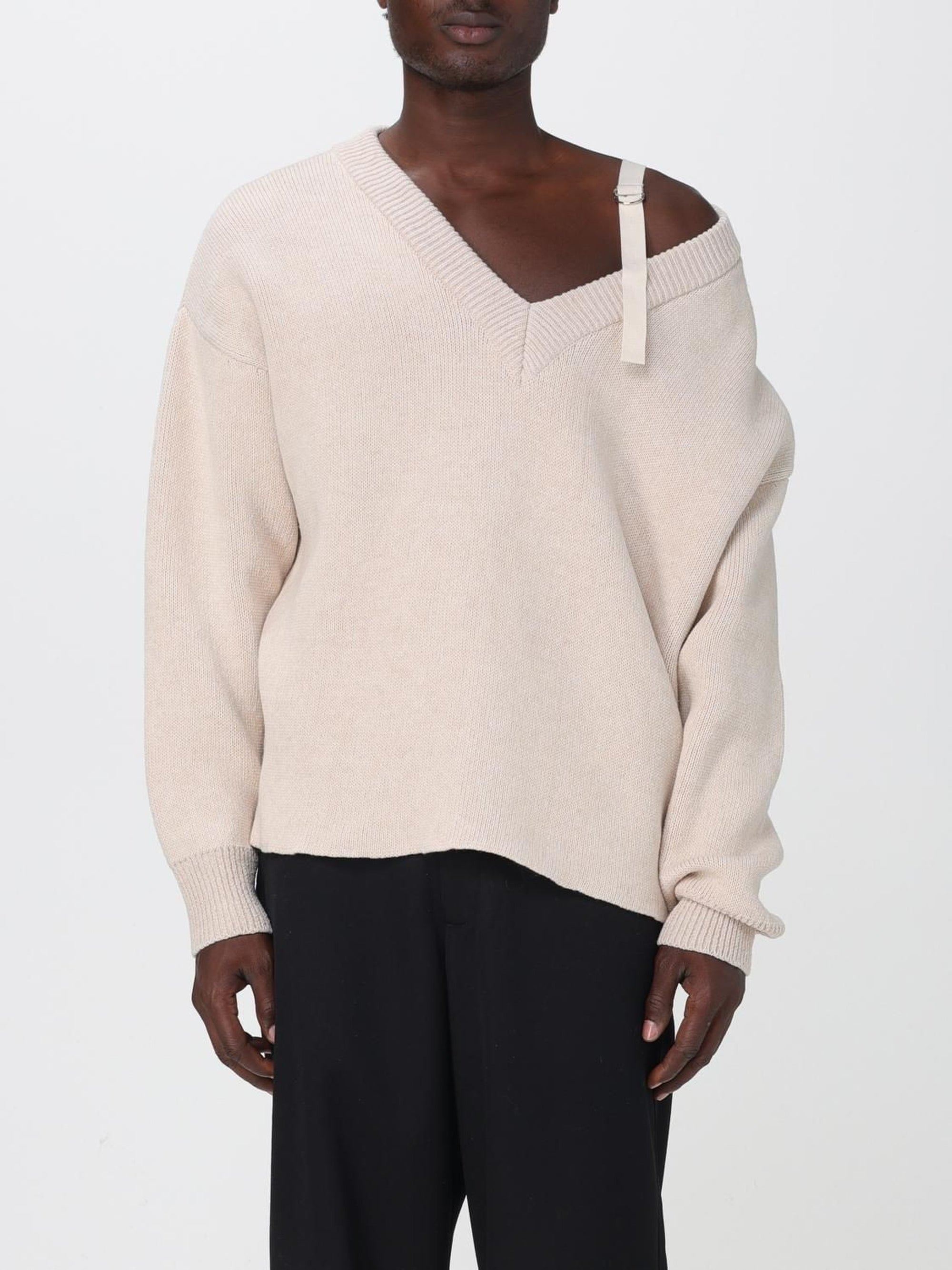 Pull Sargas en laine - Light Beige