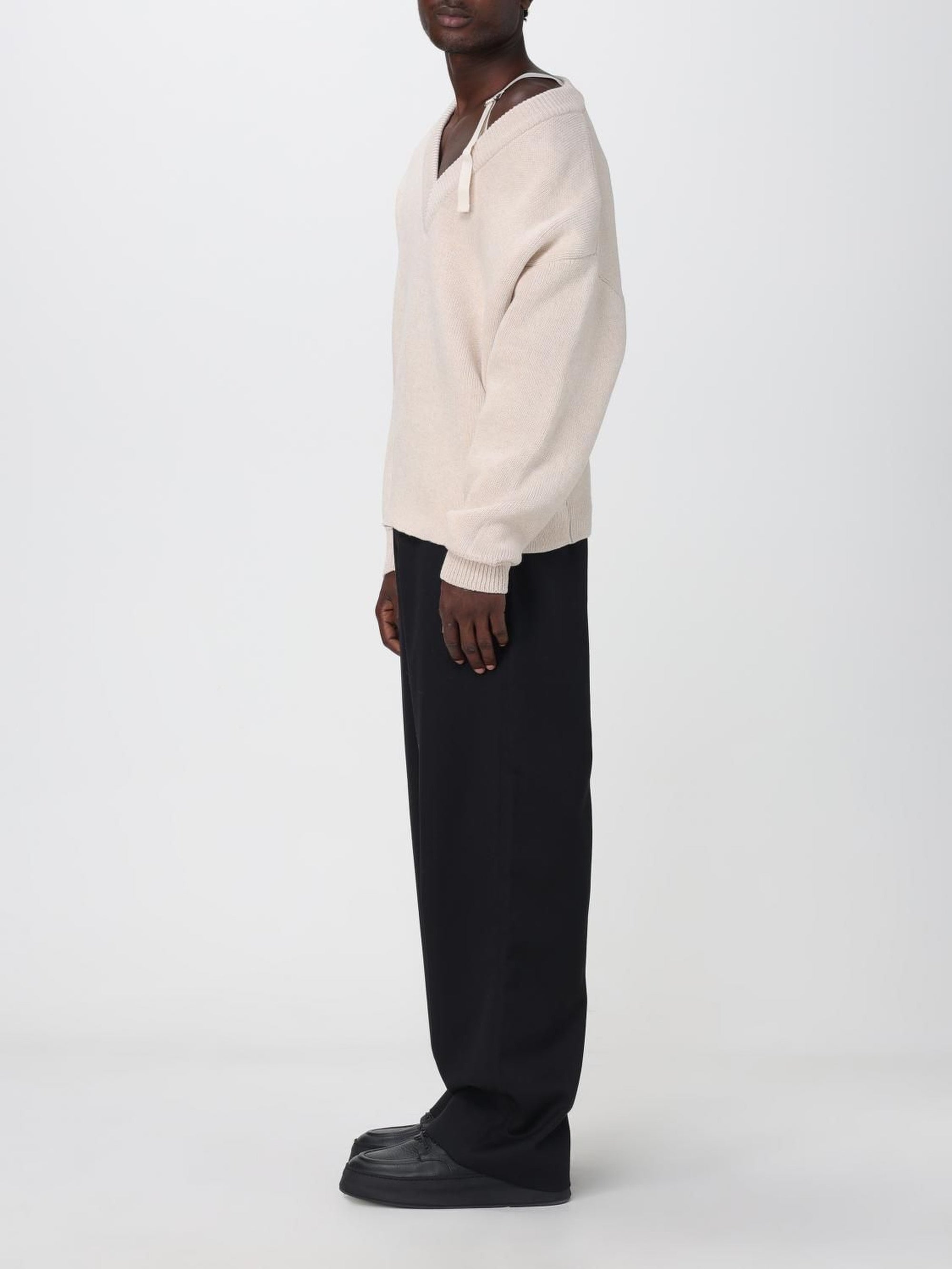 Pull Sargas en laine - Light Beige