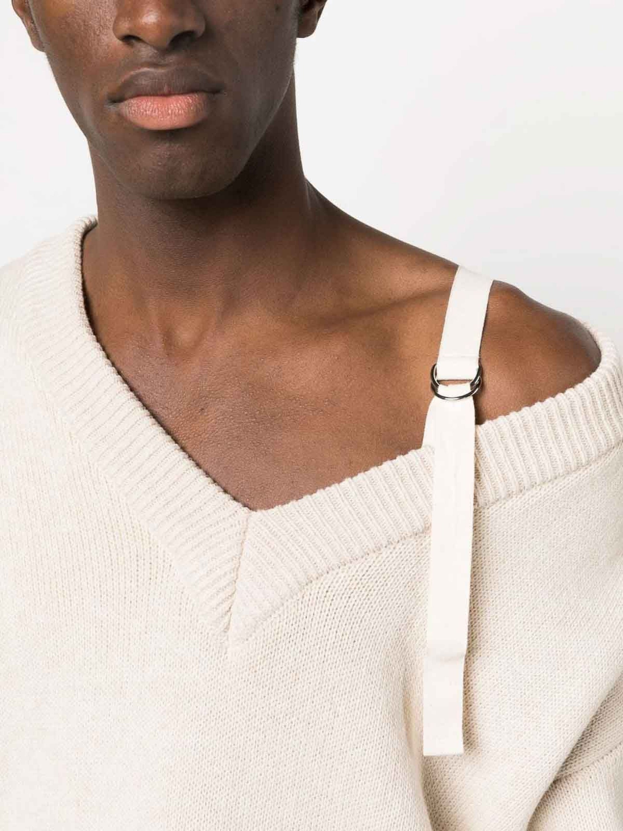 Pull Sargas en laine - Light Beige