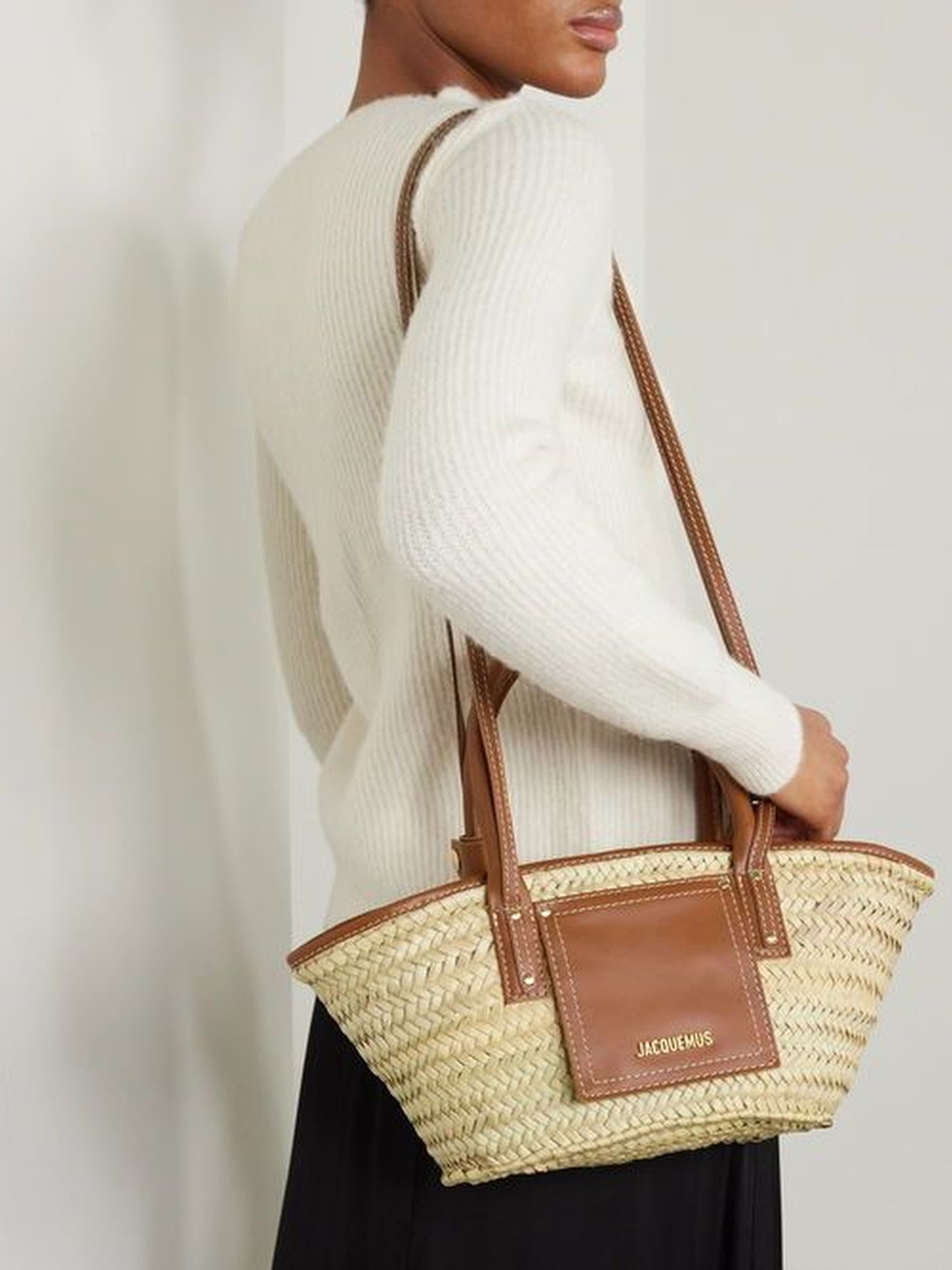 The Small Soli Basket - Light Brown