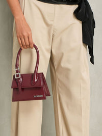 The Medium Chiquito Boucle - Burgundy