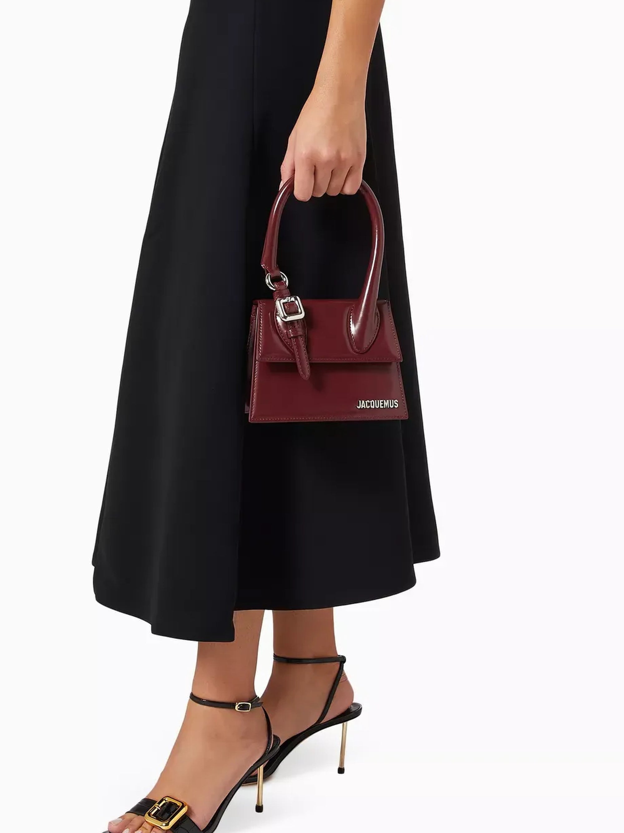 The Medium Chiquito Boucle - Burgundy