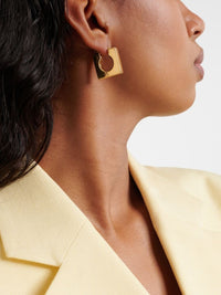 SILVER LES BOUCLES ROND CARRE