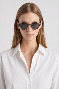 Lunettes de soleil unisexe Double ressort - Black