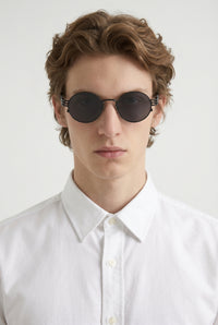 Lunettes de soleil unisexe Double ressort - Black