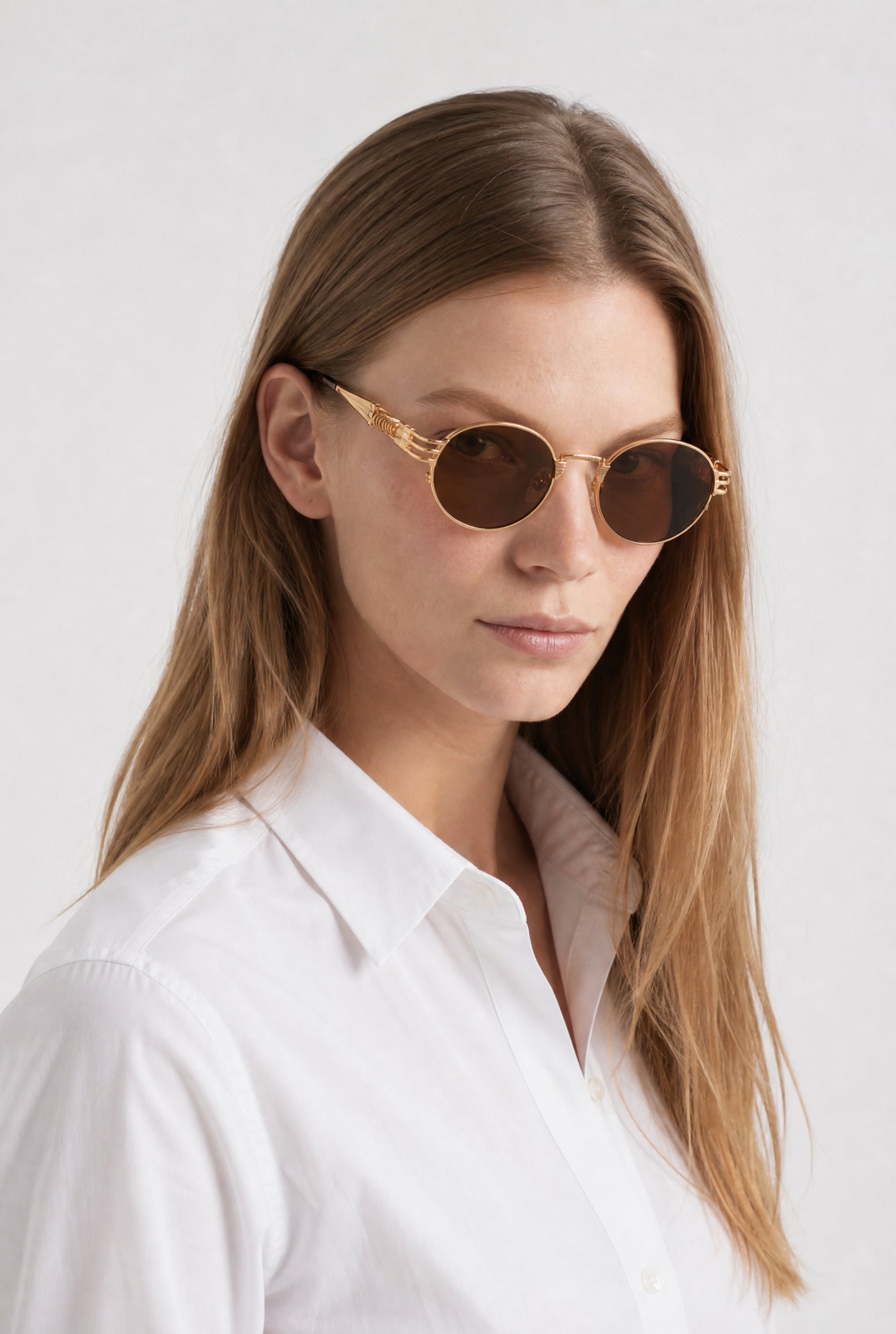 Lunettes de soleil unisexe Double ressort - Pink