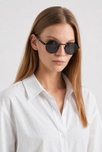 Lunettes de soleil unisexe Ressort - Black